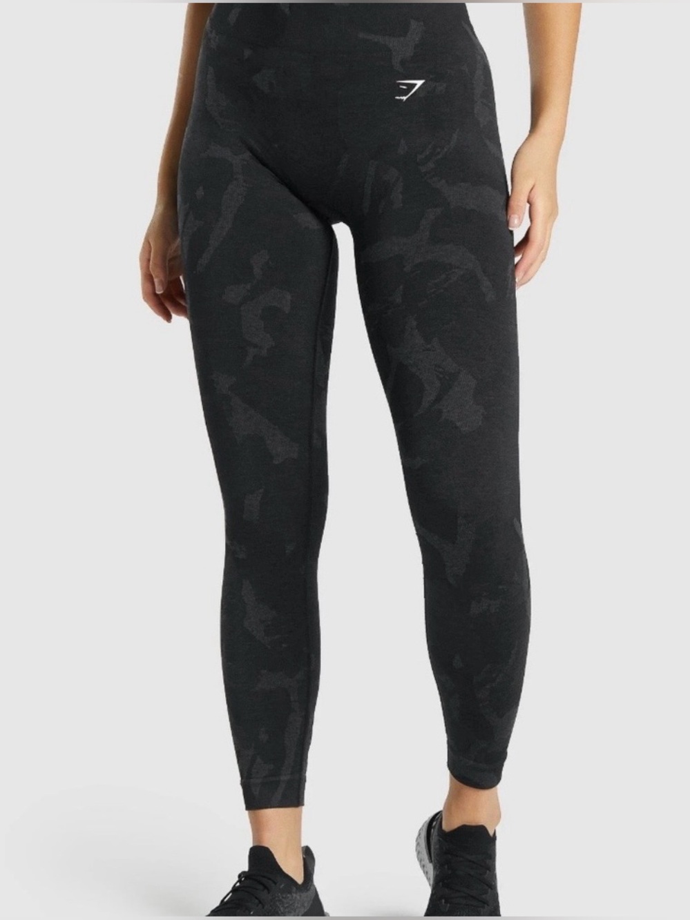 Gymshark Black Camo Seamless Leggings